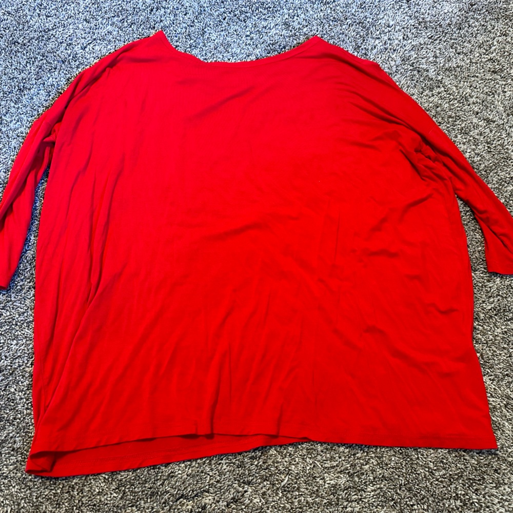 Red Piko Tunic